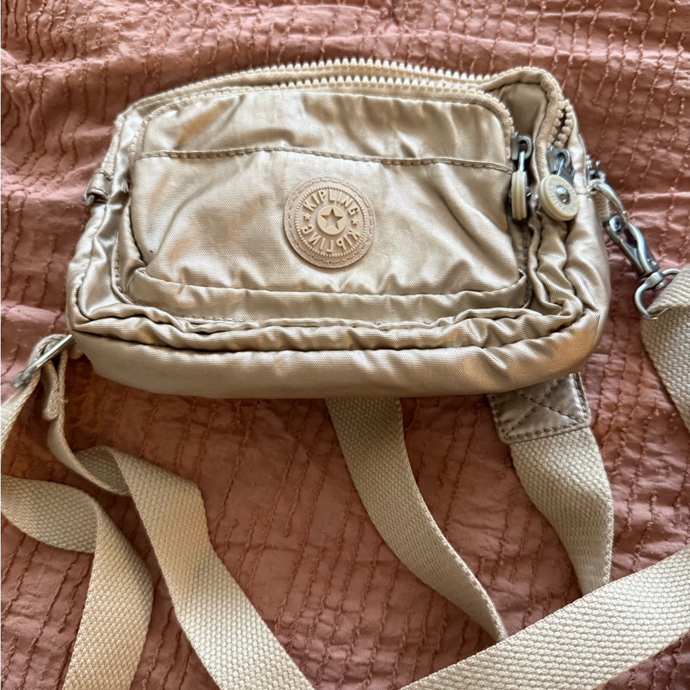 Kipling Tan Crossbody Bag